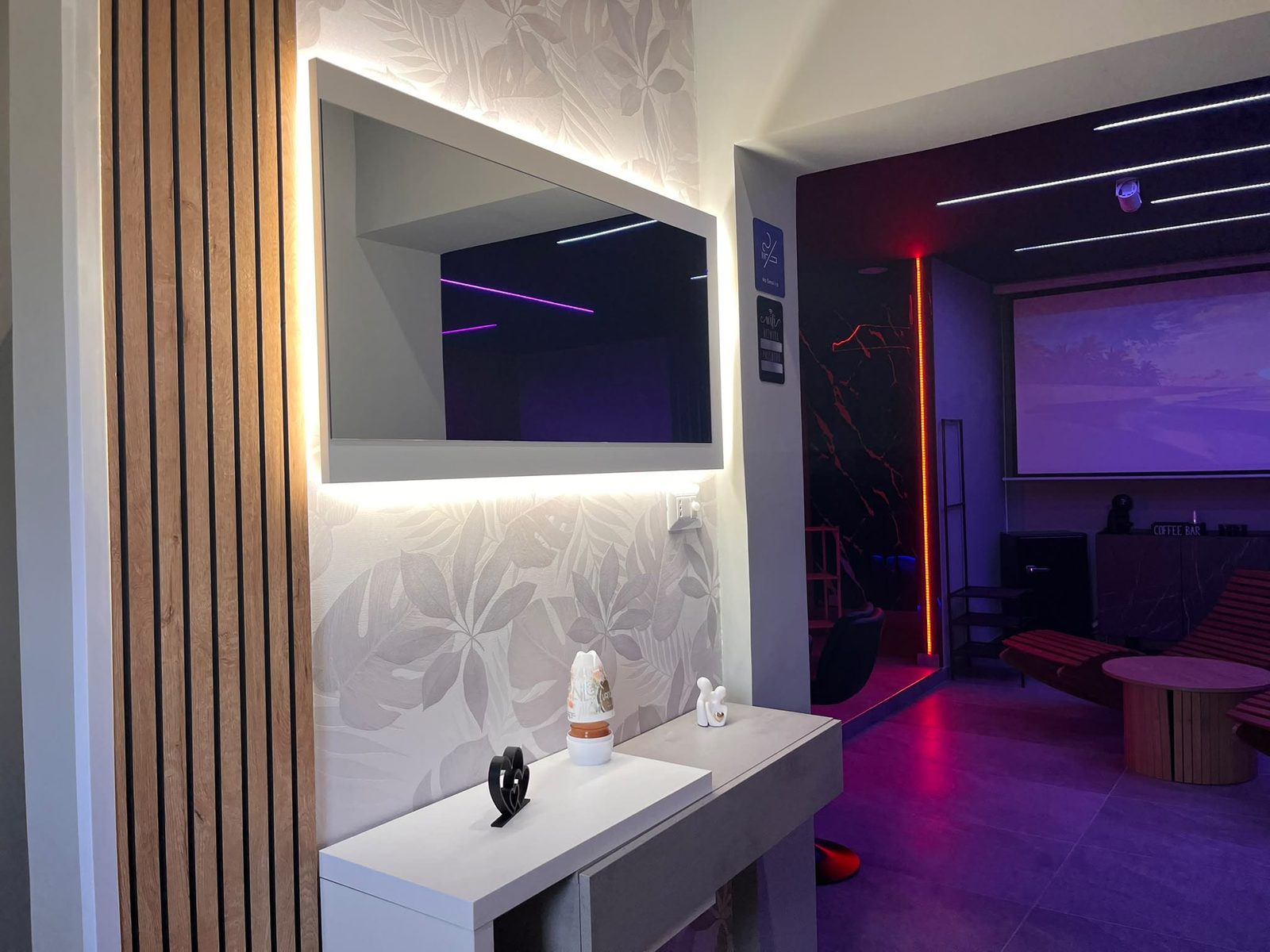 Suite — Specchio e sauna